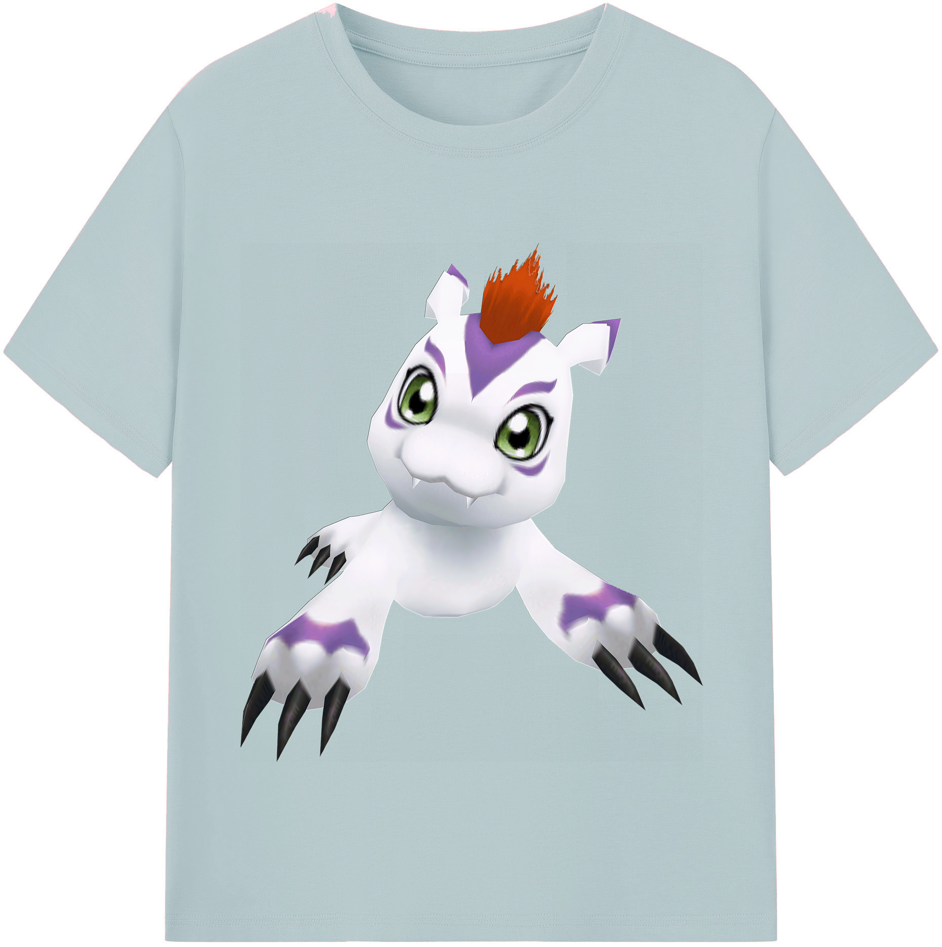（画像用） Digimon デジタルモンスター/デジモン 綿100％半袖Tシャツ（フロントプリント）